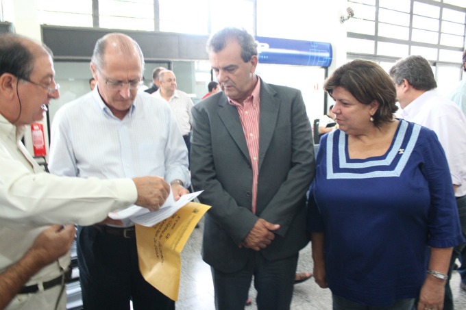 Alckmin inaugura obras e anuncia investimentos para região