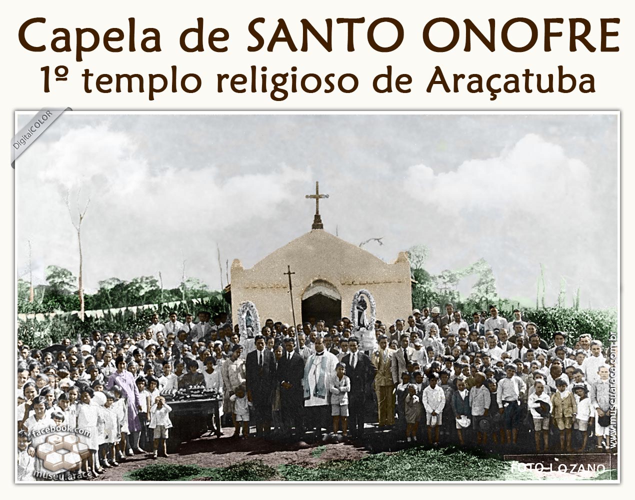Missa de Santo Onofre será realizada nesta terça-feira (13)