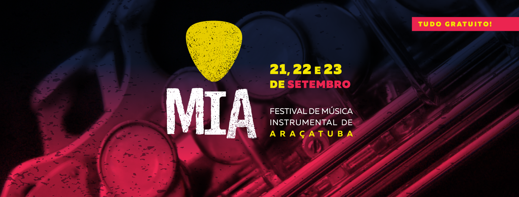 De 21 a 23 de setembro tem Festival de Música Instrumental de Araçatuba