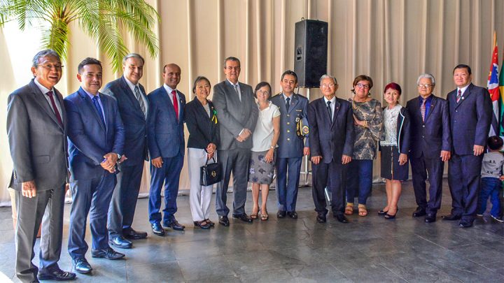 Tieza acompanha visita de representante da família imperial do Japão