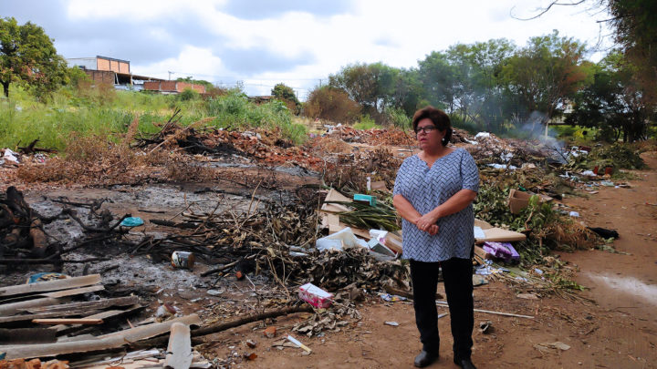 Tieza pede providências Ã  Prefeitura sobre lixão na avenida Paranapanema