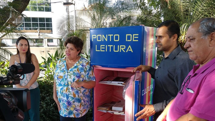 Câmara de Araçatuba recebe novo ponto de leitura; veja vídeo