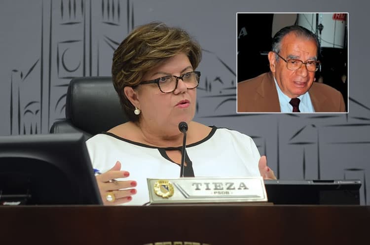 Em sessão da Câmara, Tieza lamenta morte de Mário Ferreira Batista; veja vídeo