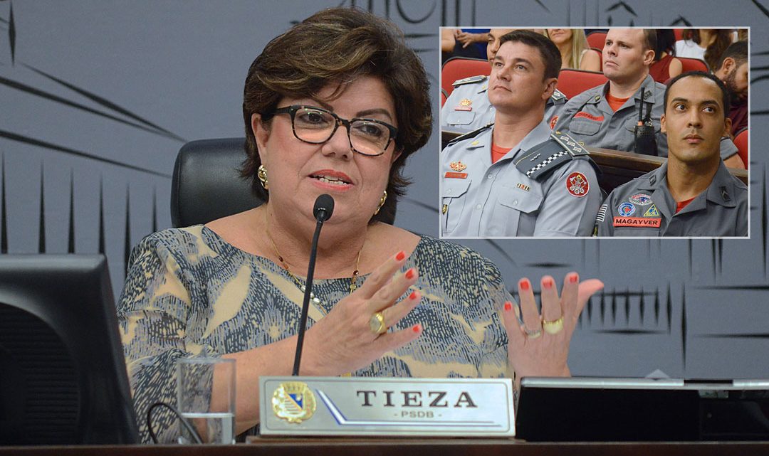 Tieza e vereadores homenageiam bombeiros de Araçatuba que foram voluntários em Brumadinho