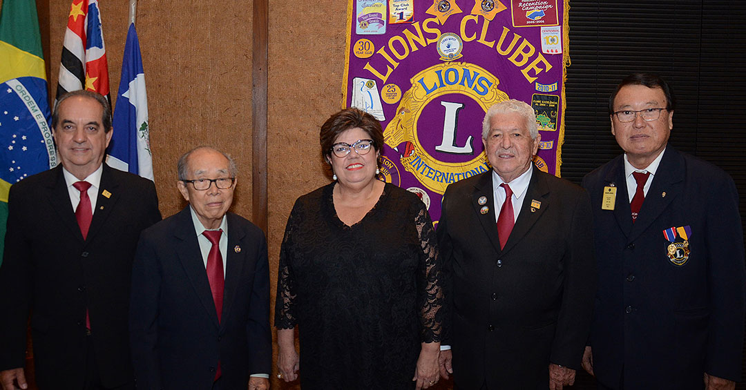 Tieza participa da solenidade de comemoração dos 60 anos do Lions Clube