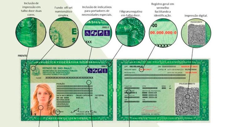 Nova carteira de identidade começa a ser emitida em São Paulo