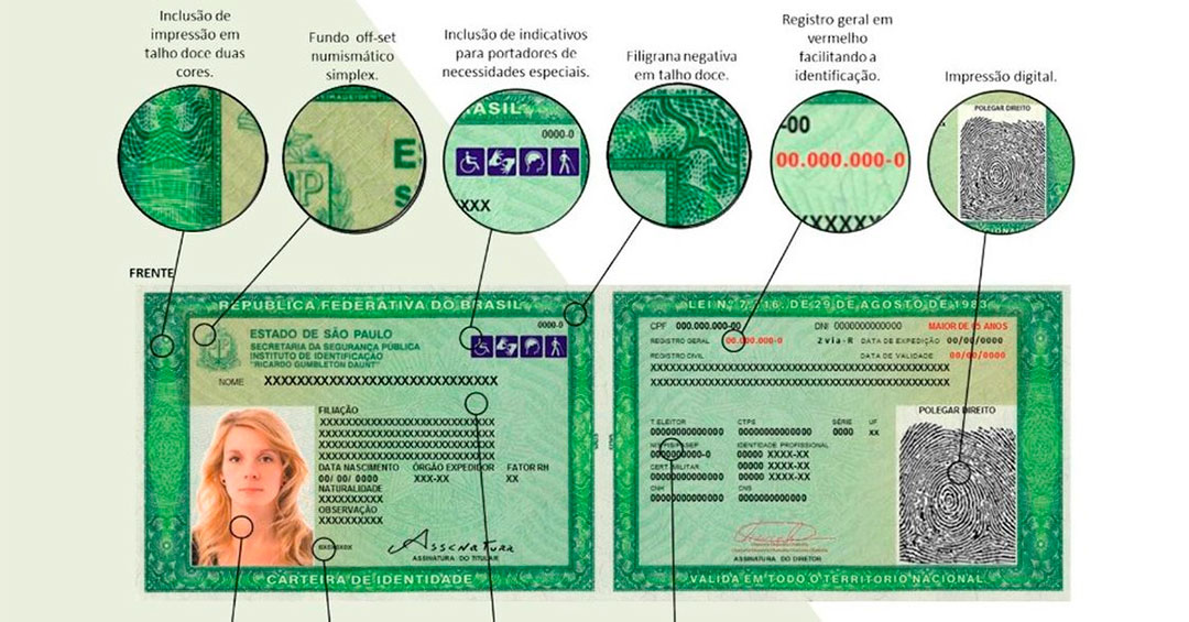 Nova carteira de identidade começa a ser emitida em São Paulo