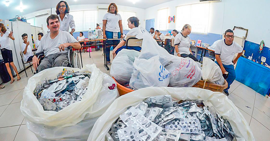 Cartelas de remédios: Apae e Colégio Bom Pastor reforçam ação em Araçatuba