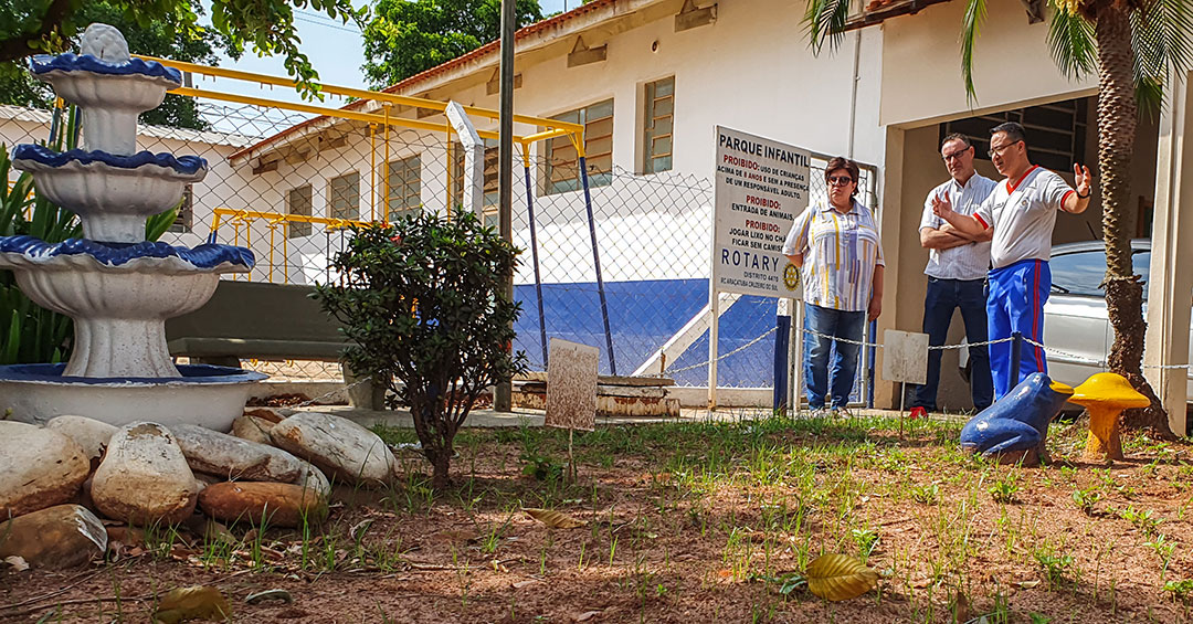 Tieza pede à  Prefeitura equipamentos de ginástica na base da PM do Hilda